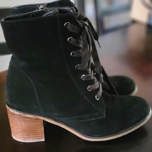 Blondo Waterproof Stacked Heel Booties